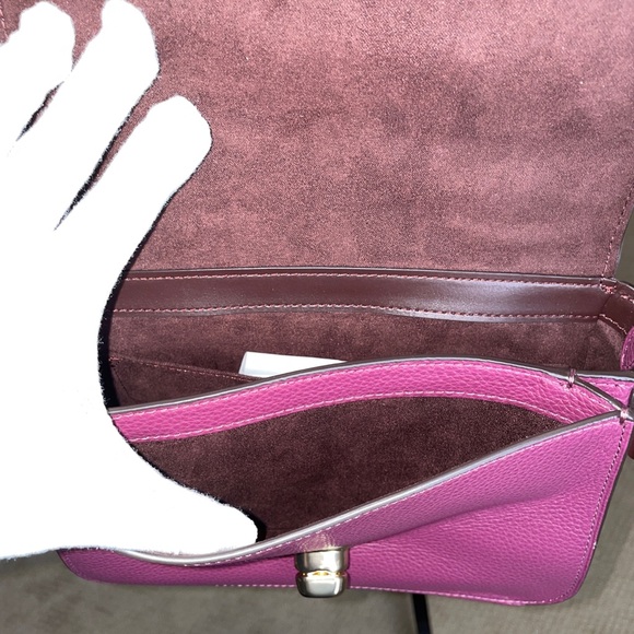 COACH Leather Cassidy Top Handle - Picture 12 of 16